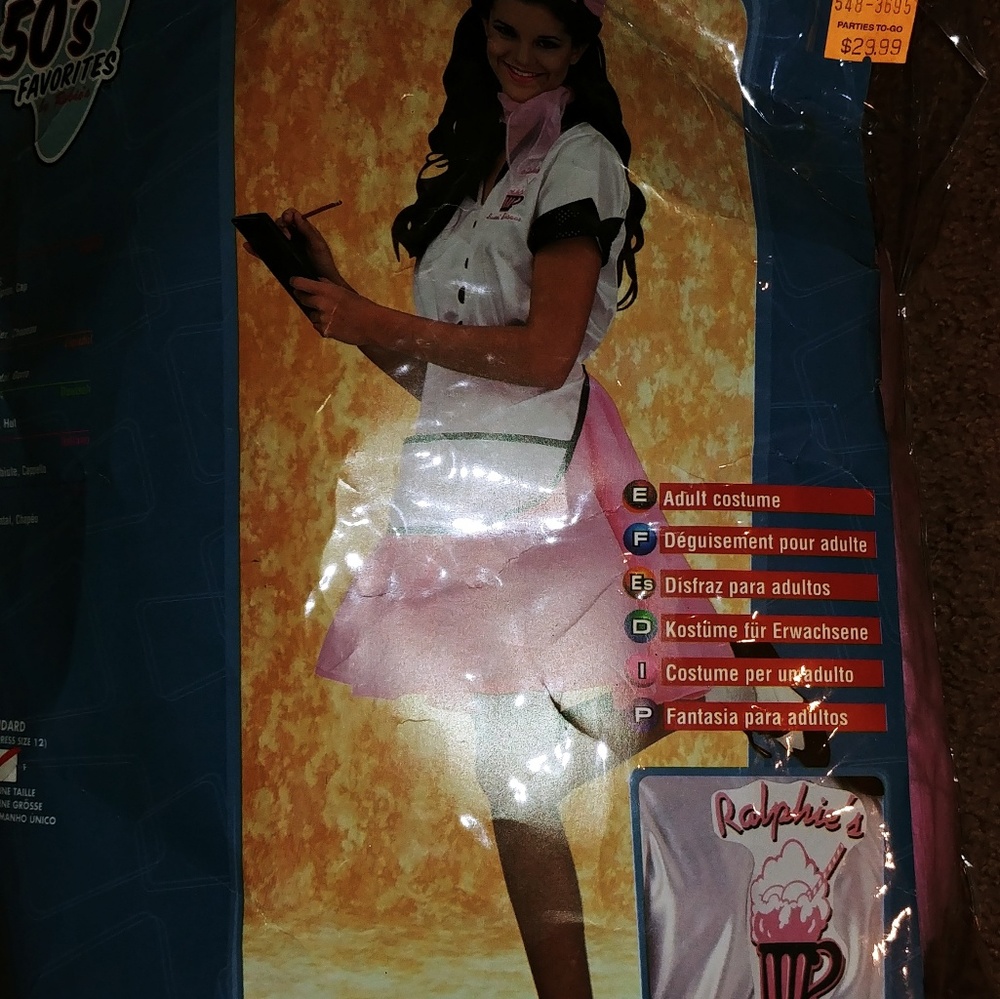 50's soda pop girl